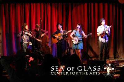 performers at the sea of glass